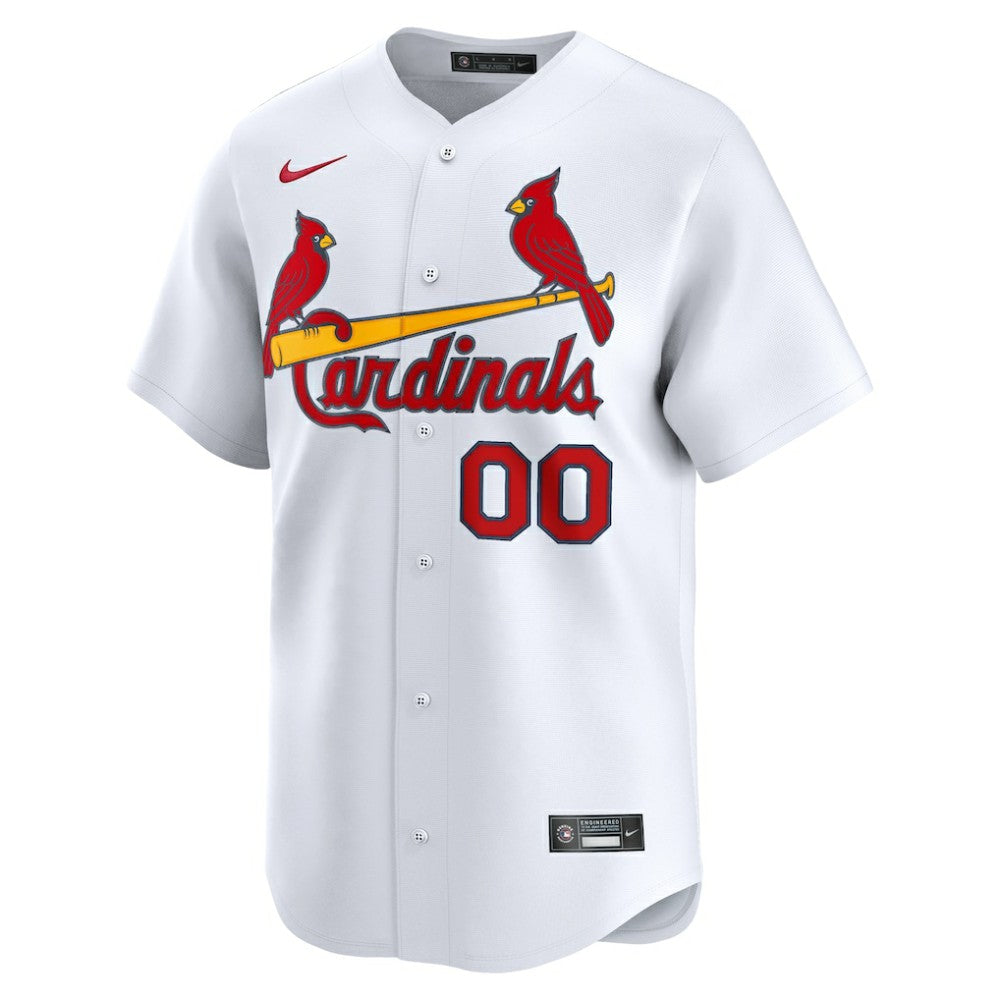 St. Louis Cardinals Nike Home Limited Custom Jersey - MLB