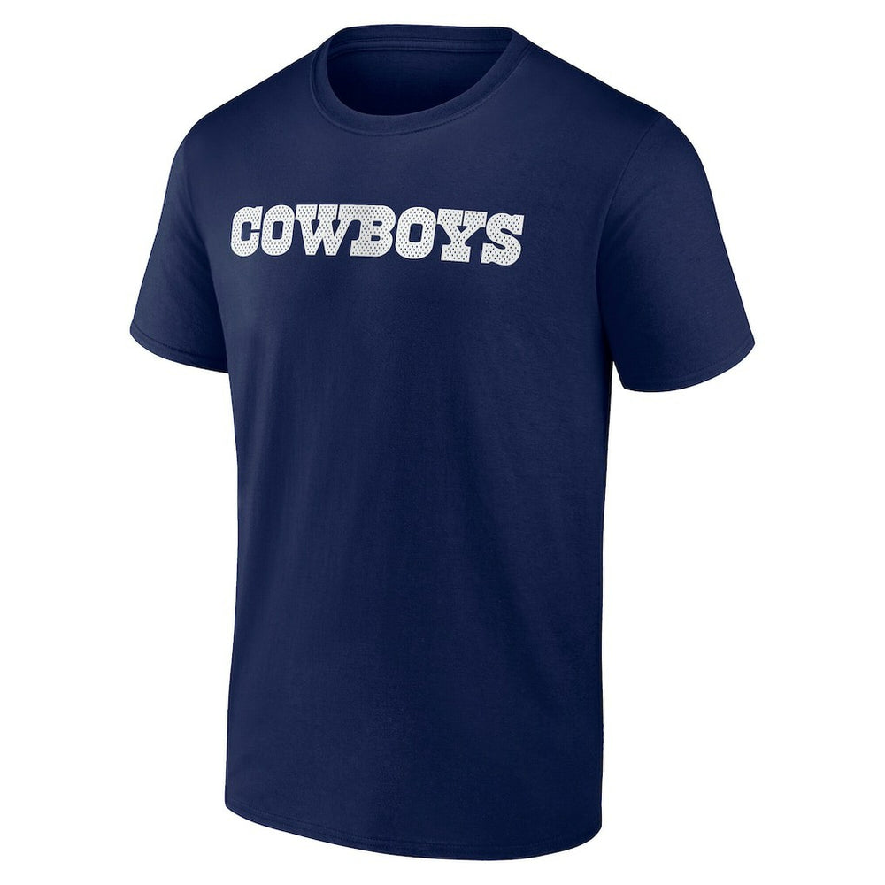 Dallas Cowboys #1 Dad Jersey T-Shirt Navy | NFL