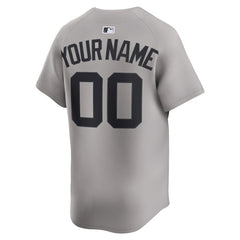 New York Yankees Nike Away Limited Custom Jersey - MLB