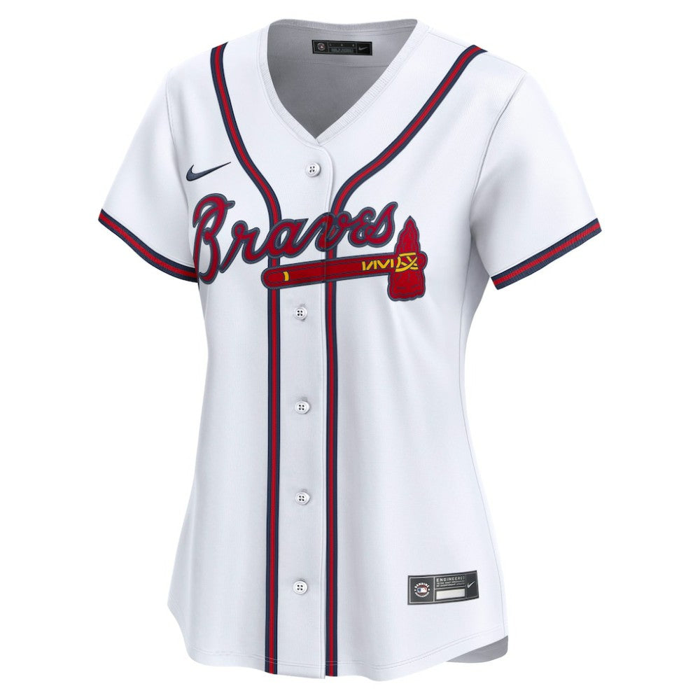 Atlanta Braves Nike Women's Home Limited Custom Jersey - MLB