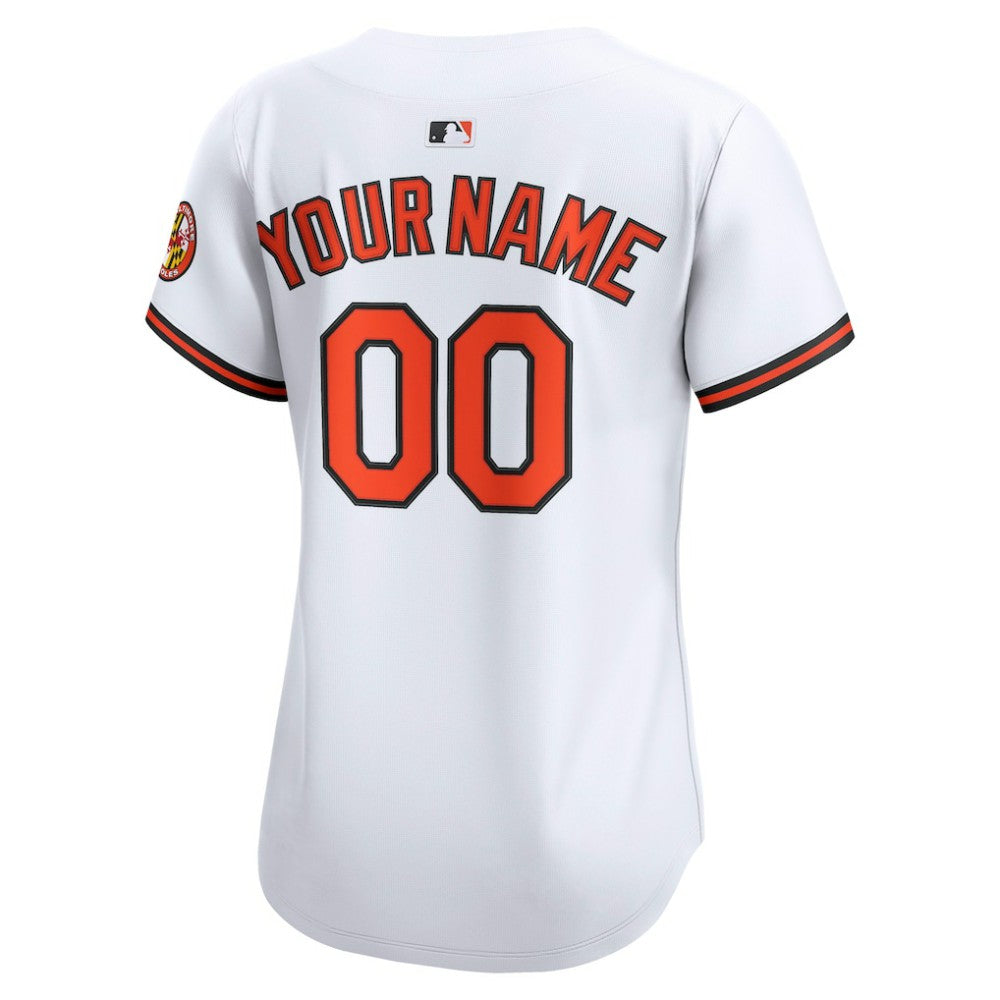 Baltimore Orioles Nike Women's Home Limited Custom Jersey - MLB
