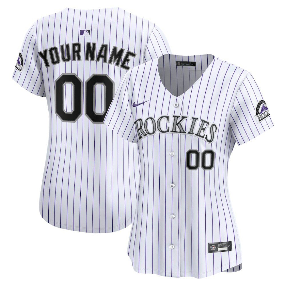 Colorado Rockies Nike Women's Home Limited Custom Jersey - MLB