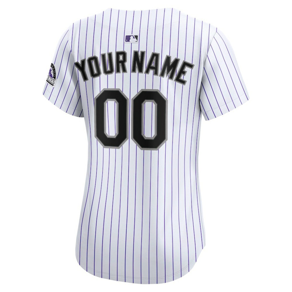 Colorado Rockies Nike Women's Home Limited Custom Jersey - MLB