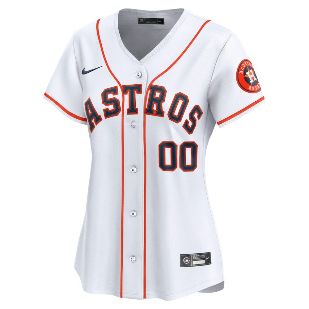 Houston Astros Nike Women's Home Limited Custom Jersey - MLB