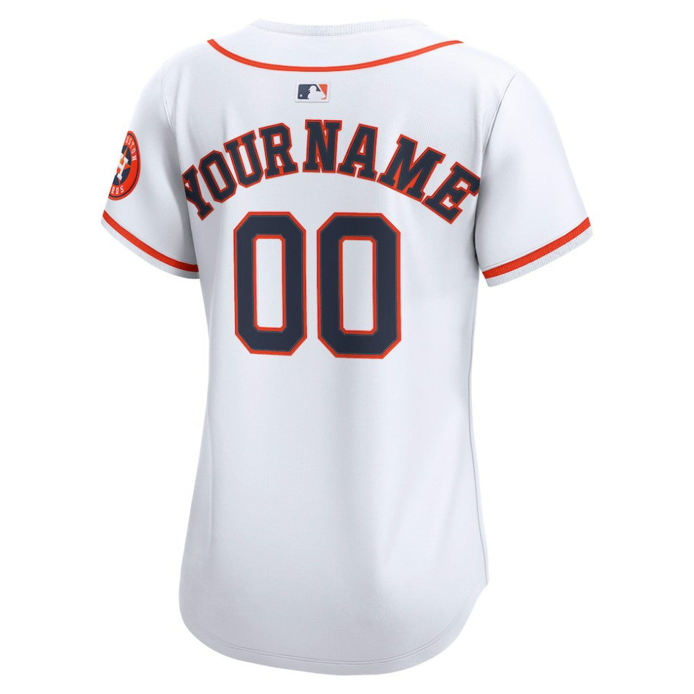 Houston Astros Nike Women's Home Limited Custom Jersey - MLB