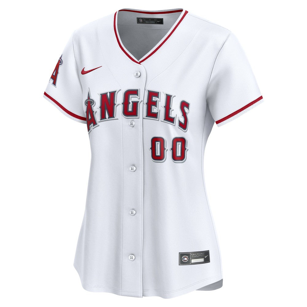 Los Angeles Angels Nike Women's Home Limited Custom Jersey - MLB