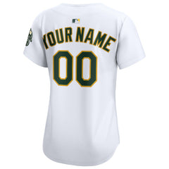 Athletics Nike Women's Home Limited Custom Jersey - MLB