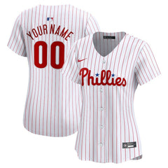 Philadelphia Phillies Nike Women's Home Limited Custom Jersey - MLB