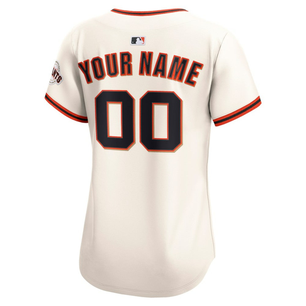 San Francisco Giants Nike Women's Home Limited Custom Jersey - MLB