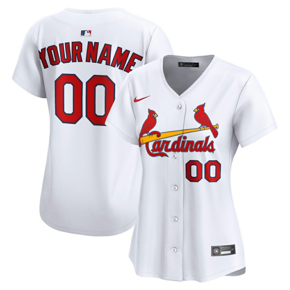 St. Louis Cardinals Nike Women's Home Limited Custom Jersey - MLB