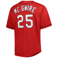 Mark McGwire St. Louis Cardinals Mitchell & Ness Big & Tall Cooperstown Mesh Batting Practice Jersey - MLB