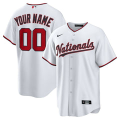 Washington Nationals Nike Home Custom Replica Jersey - MLB