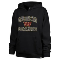 Washington Commanders '47 Women's Clarity Naomi Hoodie Black | 47 brand