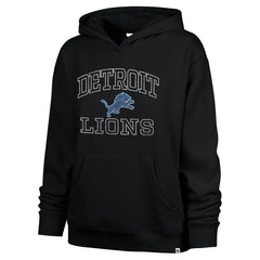 Detroit Lions '47 Women's Clarity Naomi Hoodie Black | 47 brand
