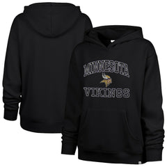 Minnesota Vikings '47 Women's Clarity Naomi Hoodie Black | 47 brand