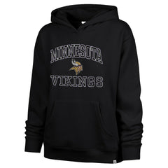 Minnesota Vikings '47 Women's Clarity Naomi Hoodie Black | 47 brand