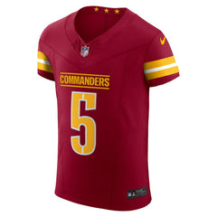 Jayden Daniels Washington Commanders Team Vapor F.U.S.E. Elite Jersey Burgundy | Nike for Sale
