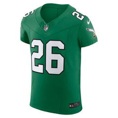 Saquon Barkley Philadelphia Eagles Alternate Vapor F.U.S.E. Elite Jersey Kelly Green | Nike for Sale
