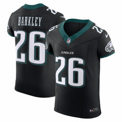 Saquon Barkley Philadelphia Eagles Alternate Vapor F.U.S.E. Elite Jersey Black | Nike for Sale