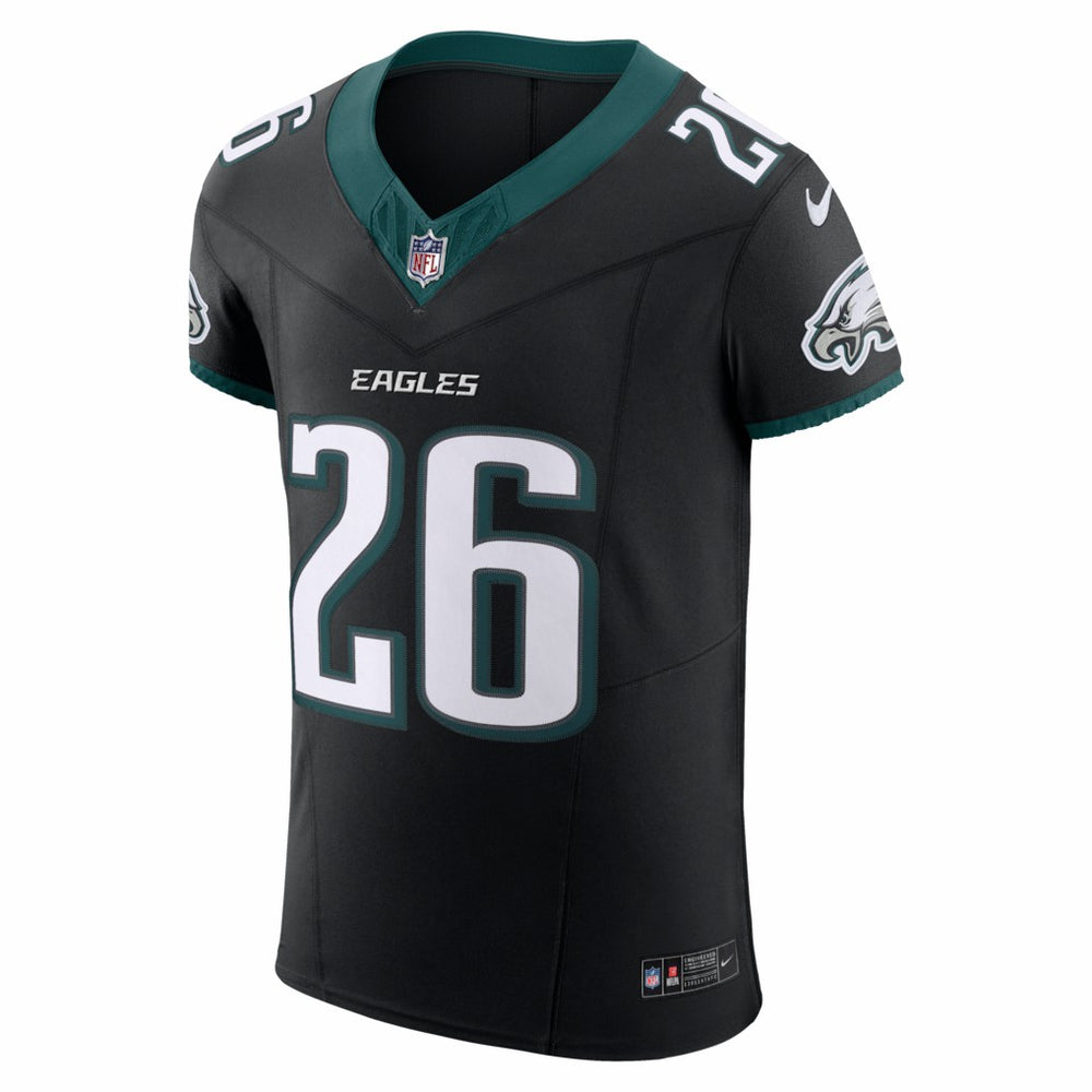 Saquon Barkley Philadelphia Eagles Alternate Vapor F.U.S.E. Elite Jersey Black | Nike for Sale
