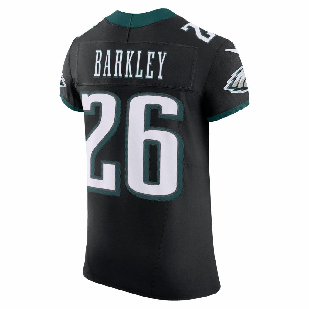 Saquon Barkley Philadelphia Eagles Alternate Vapor F.U.S.E. Elite Jersey Black | Nike for Sale