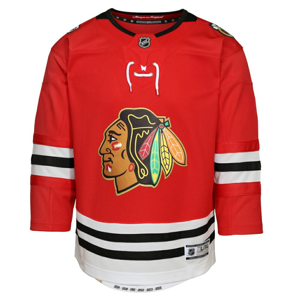 Chicago Blackhawks Youth Centennial Premier Jersey - Red - NHL