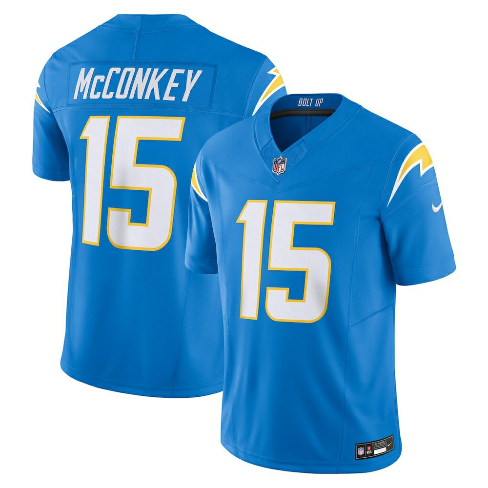 Ladd McConkey Los Angeles Chargers Team Vapor F.U.S.E. Limited Jersey Powder Blue | Nike for Sale