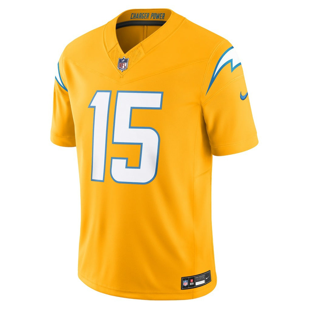 Ladd McConkey Los Angeles Chargers Alternate Charger Power Vapor F.U.S.E. Limited Jersey Gold | Nike for Sale
