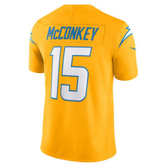 Ladd McConkey Los Angeles Chargers Alternate Charger Power Vapor F.U.S.E. Limited Jersey Gold | Nike for Sale