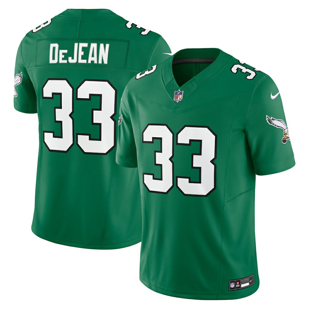 Cooper DeJean Philadelphia Eagles Alternate 2 Vapor F.U.S.E. Limited Jersey Kelly Green | Nike for Sale