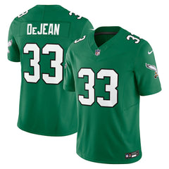 Cooper DeJean Philadelphia Eagles Alternate 2 Vapor F.U.S.E. Limited Jersey Kelly Green | Nike for Sale