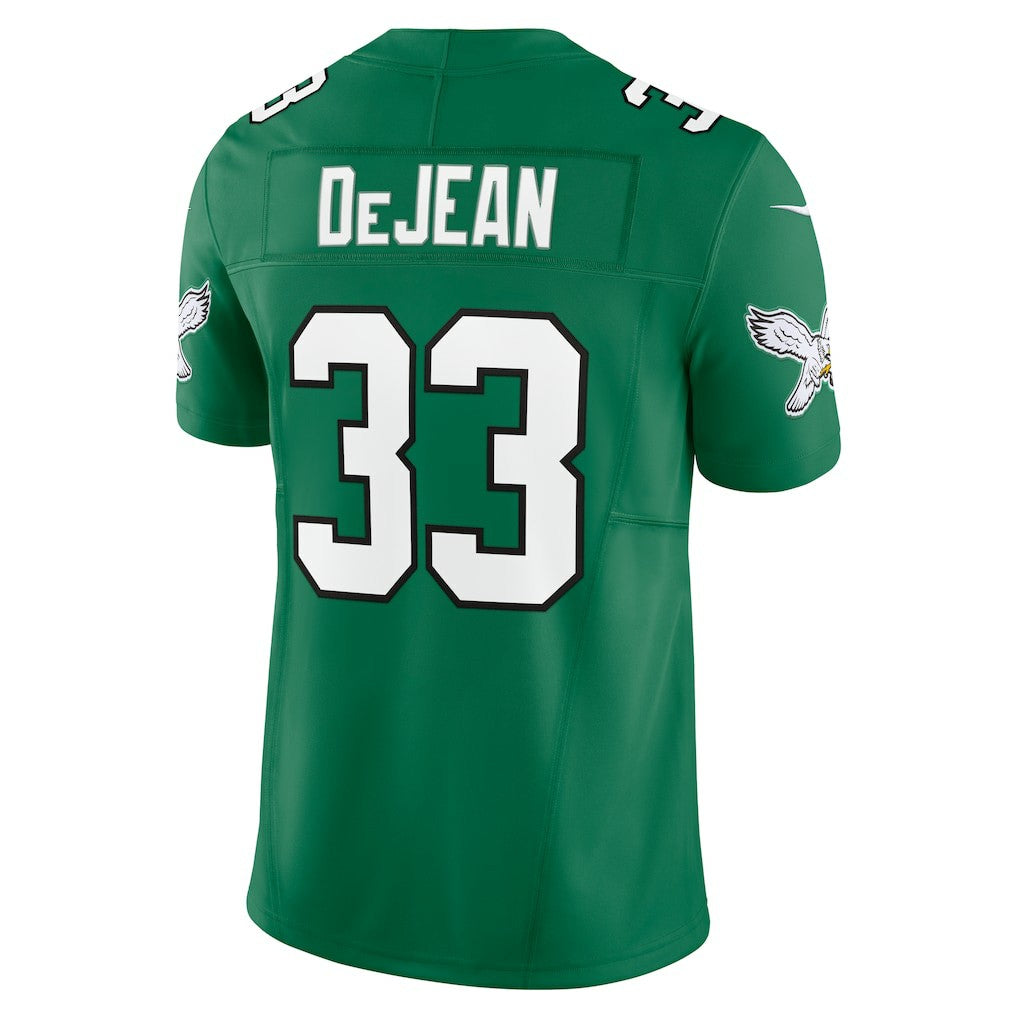 Cooper DeJean Philadelphia Eagles Alternate 2 Vapor F.U.S.E. Limited Jersey Kelly Green | Nike for Sale