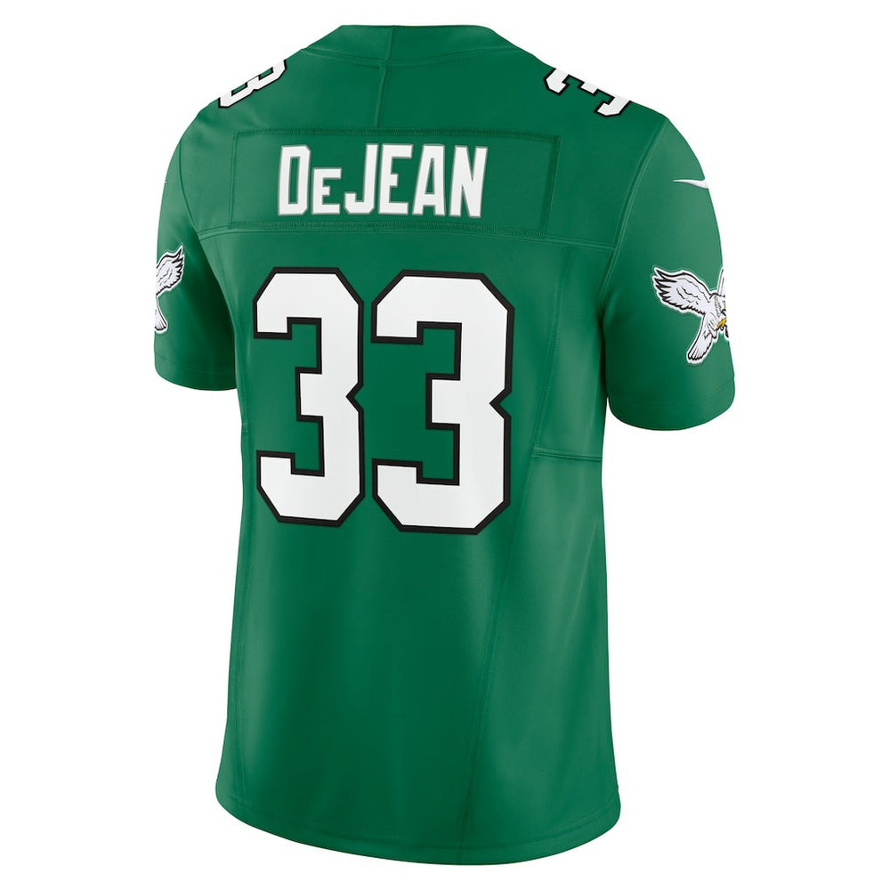 Cooper DeJean Philadelphia Eagles Alternate 2 Vapor F.U.S.E. Limited Jersey Kelly Green | Nike for Sale