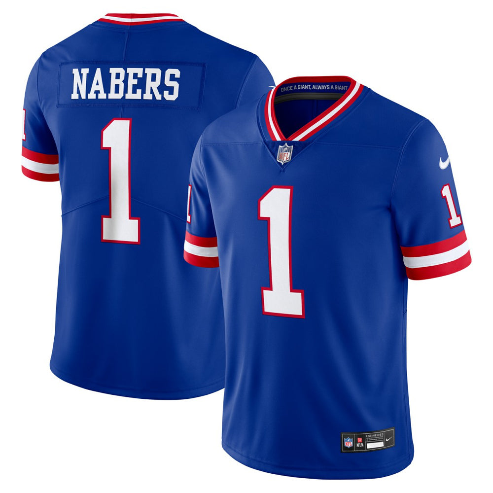 Malik Nabers New York Giants Alternate 2 Legacy Vapor Untouchable Limited Jersey Royal | Nike for Sale