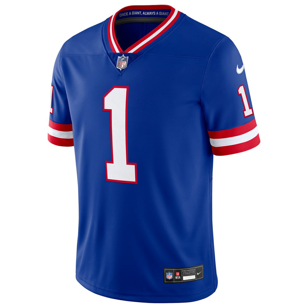 Malik Nabers New York Giants Alternate 2 Legacy Vapor Untouchable Limited Jersey Royal | Nike for Sale