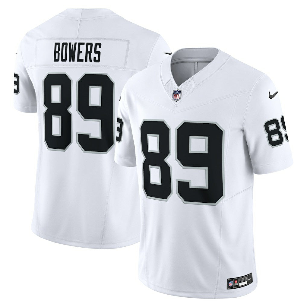 Brock Bowers Las Vegas Raiders Vapor F.U.S.E. Limited Jersey White | Nike for Sale