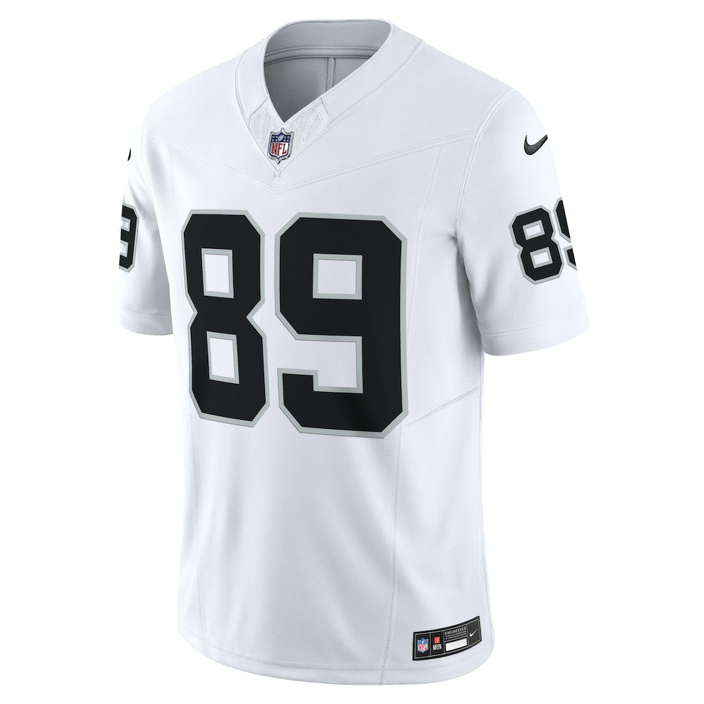 Brock Bowers Las Vegas Raiders Vapor F.U.S.E. Limited Jersey White | Nike for Sale