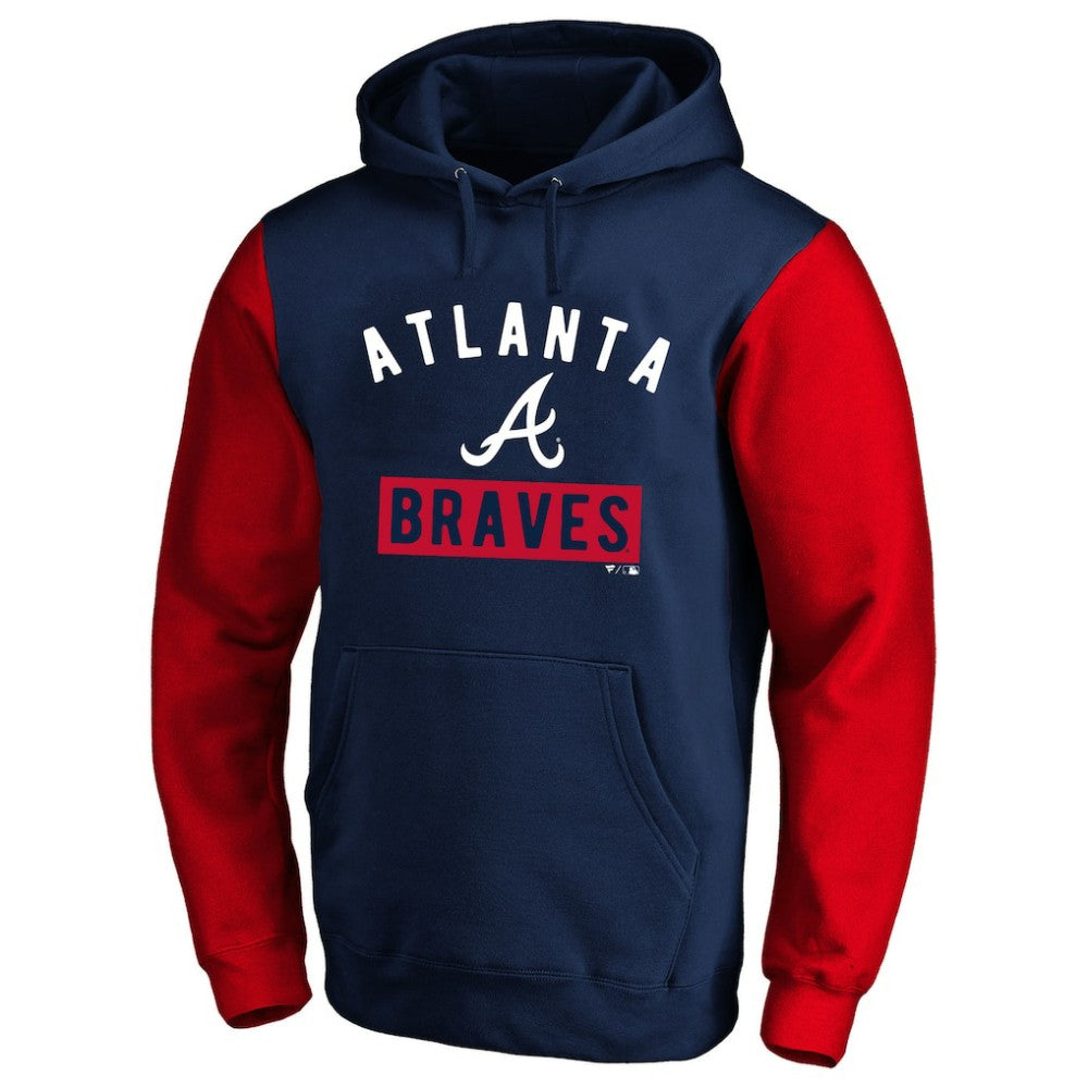 Ronald Acuna Jr. Atlanta Braves Profile Big & Tall Name & Number Fleece Pullover Hoodie - MLB