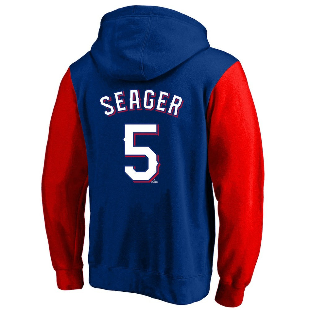 Corey Seager Texas Rangers Profile Big & Tall Name & Number Fleece Pullover Hoodie - MLB