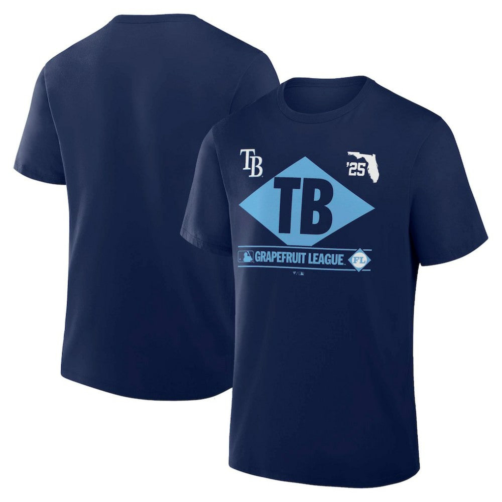 Tampa Bay Rays Fanatics 2025 Spring Training Grapefruit League True Icon T-Shirt - MLB