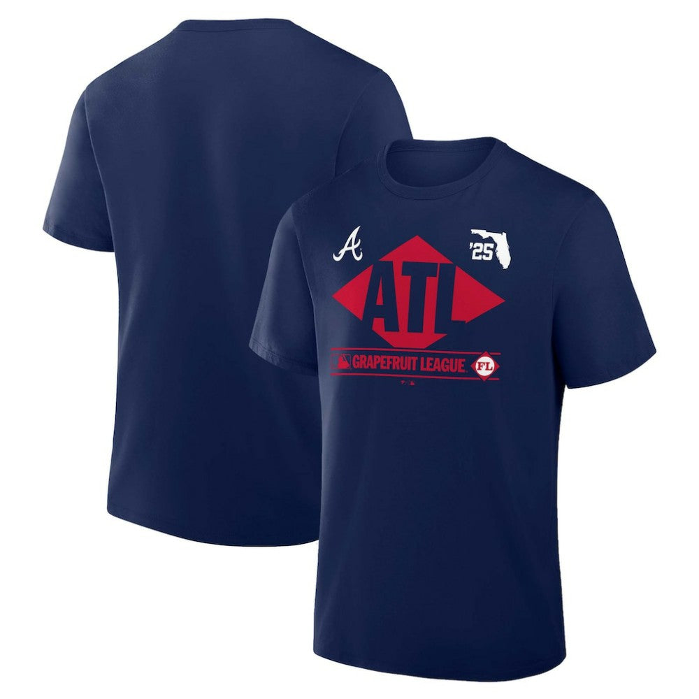 Atlanta Braves Fanatics 2025 Spring Training Grapefruit League True Icon T-Shirt - MLB