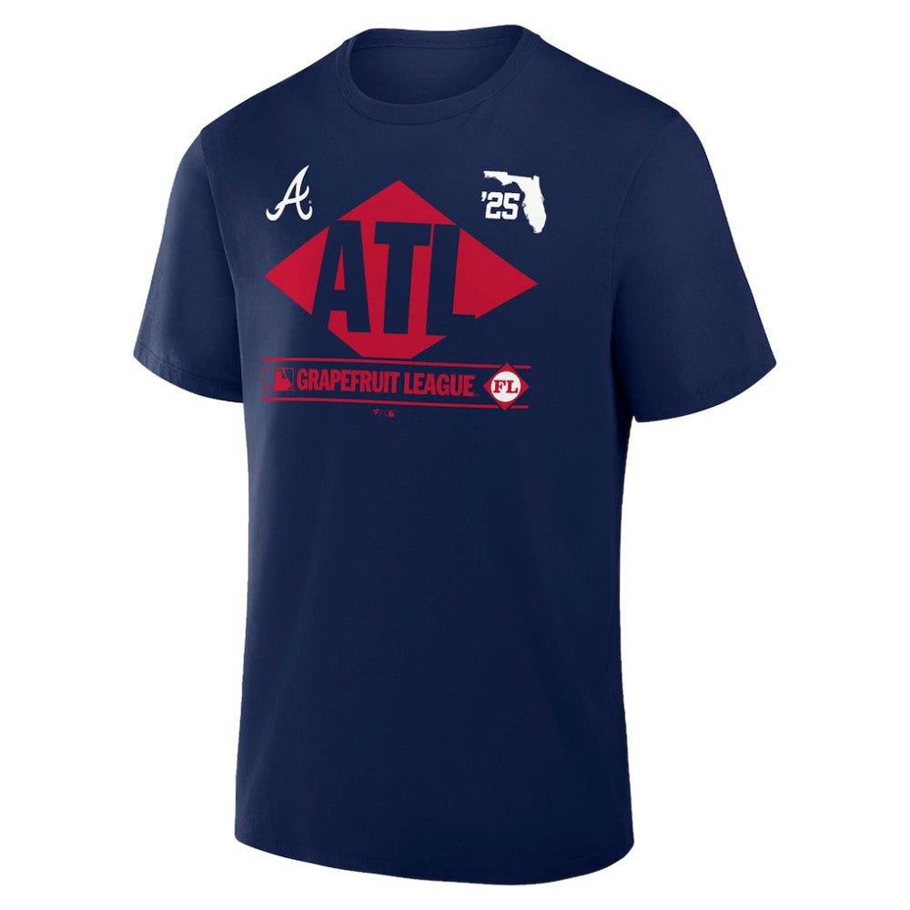 Atlanta Braves Fanatics 2025 Spring Training Grapefruit League True Icon T-Shirt - MLB
