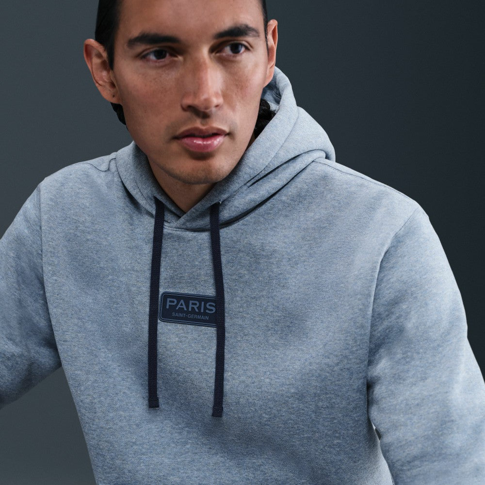 Paris Saint-Germain Club Pullover Hoodie Heather Navy | Nike Online