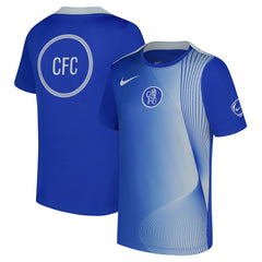 Chelsea Youth 2025/26 Third Academy Pro Pre-Match Dri-Fit Top Blue | Nike online