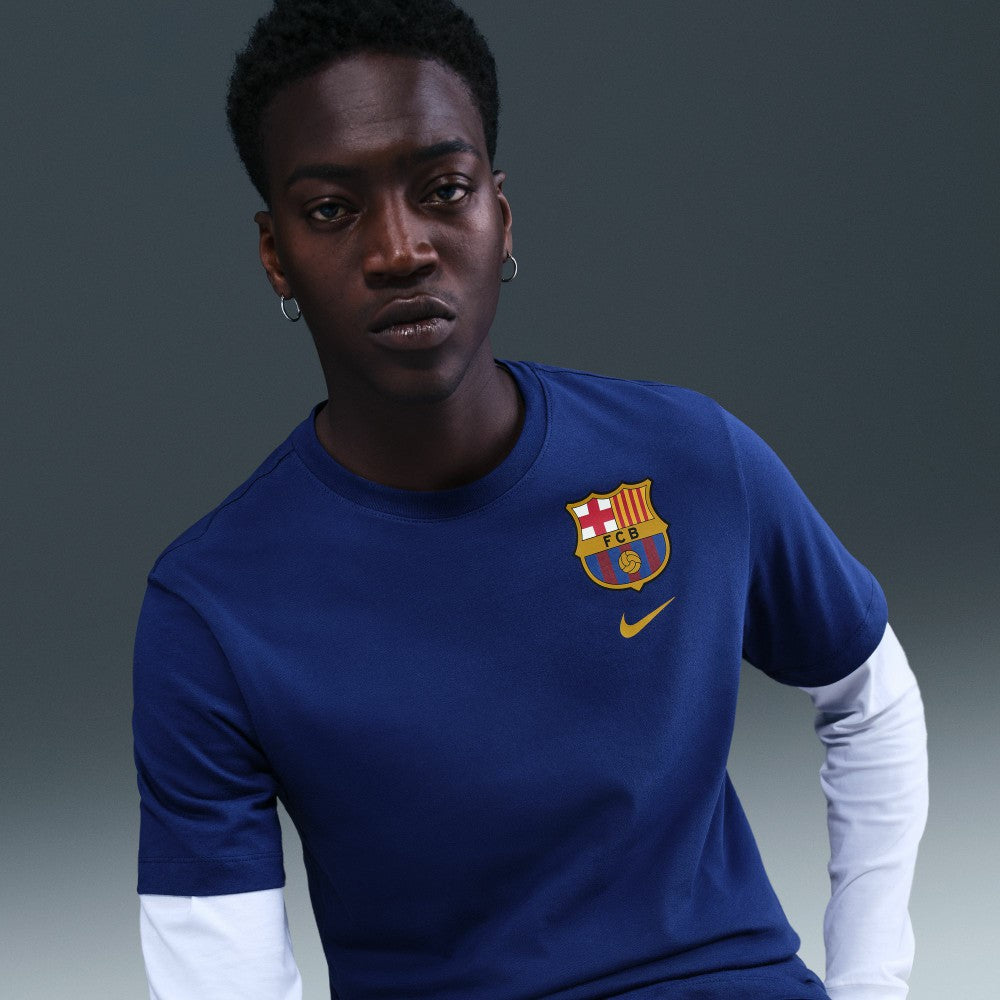 Barcelona Crest T-Shirt Royal | Nike Online