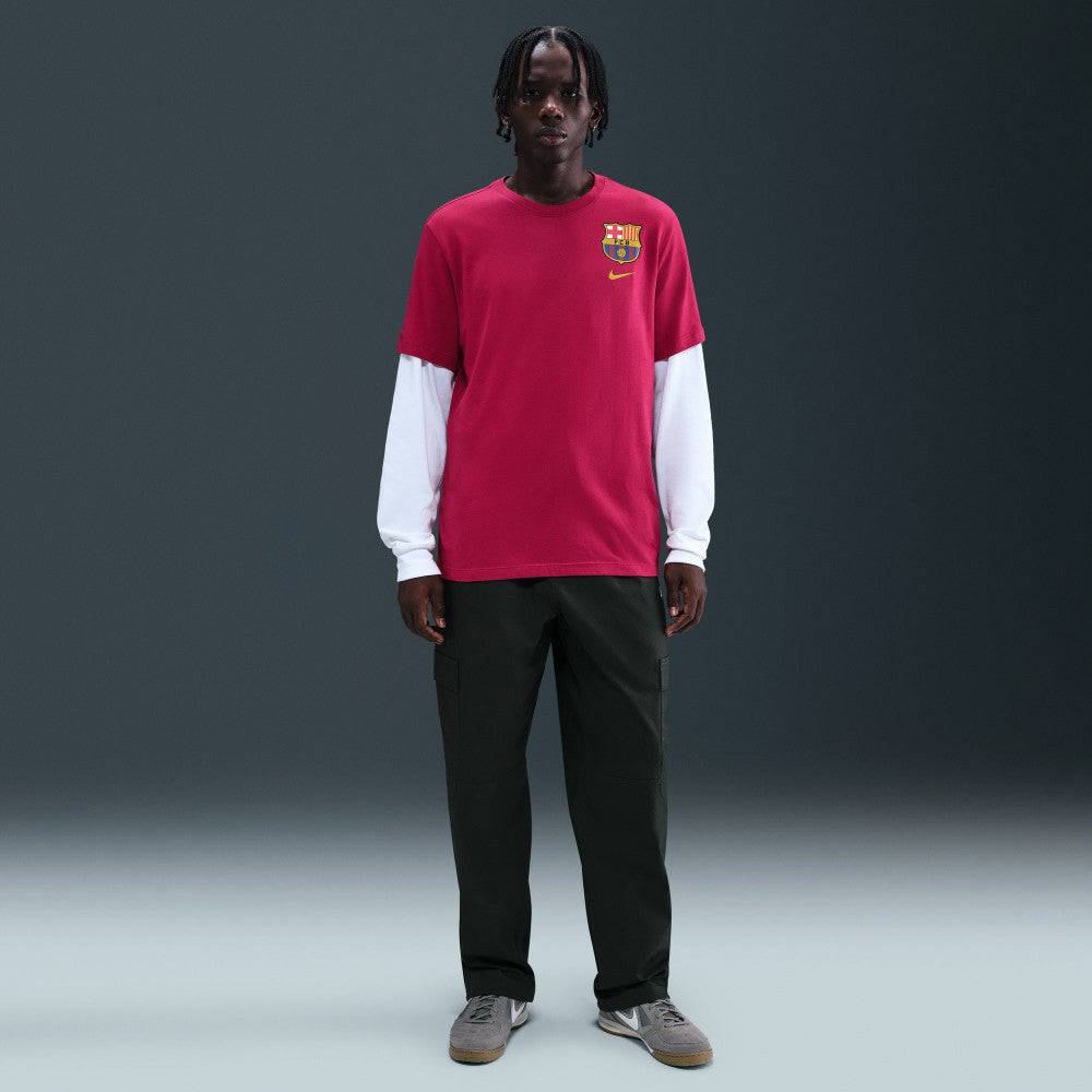 Barcelona Crest T-Shirt Red | Nike Online
