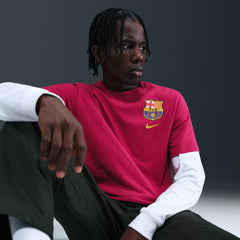 Barcelona Crest T-Shirt Red | Nike Online