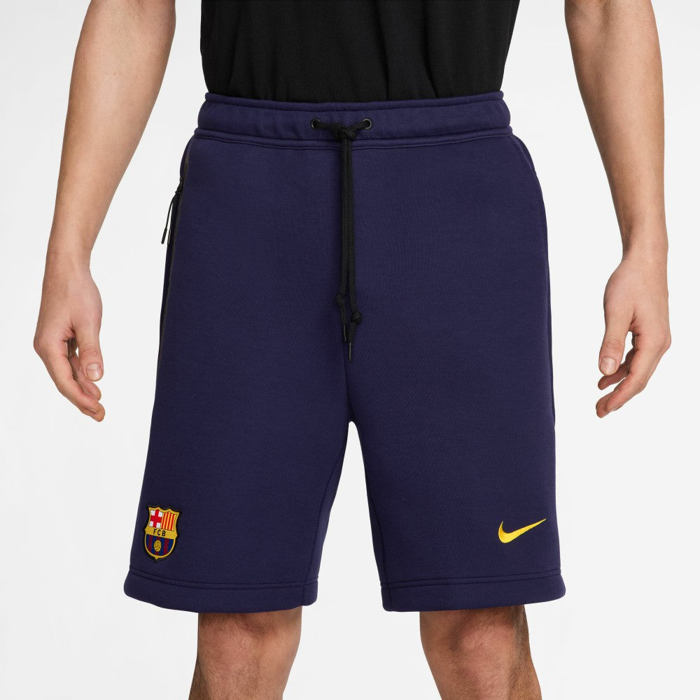 Barcelona Tech Fleece Shorts Purple | Nike