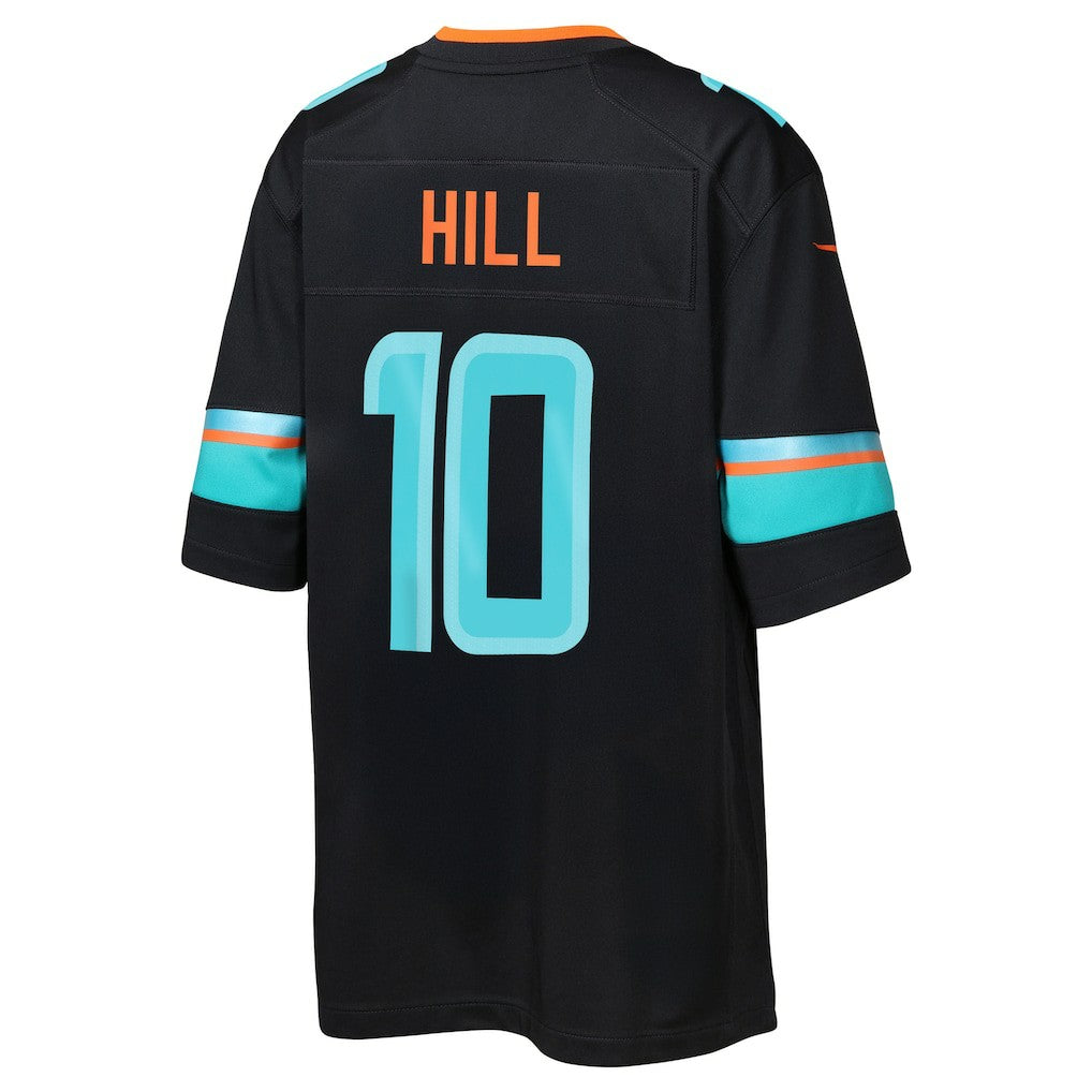 Tyreek Hill Miami Dolphins Youth 2025 Rivalries Collection Game Jersey Pitch Blue | Nike for Sale