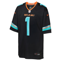 Tua Tagovailoa Miami Dolphins Youth 2025 Rivalries Collection Game Jersey Pitch Blue | Nike for Sale